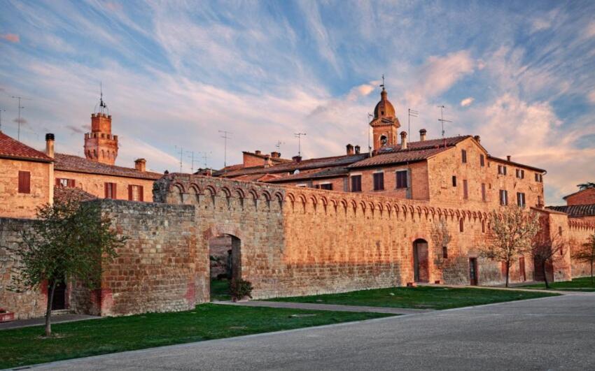 La Loggetta Apartment Buonconvento Luaran gambar